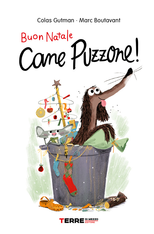Buon Natale cane puzzone
